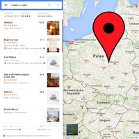 Hotels in Polen Google Map